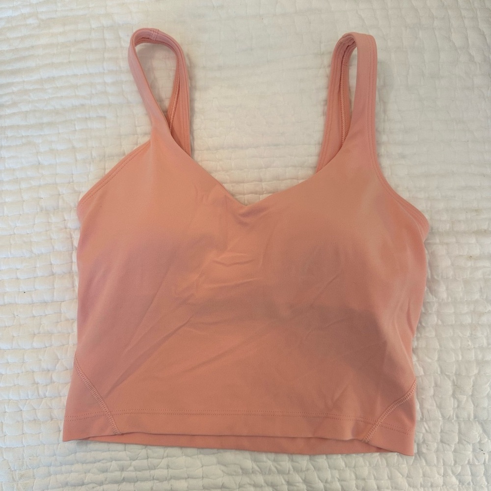 Light Pink Lululemon Align Tank